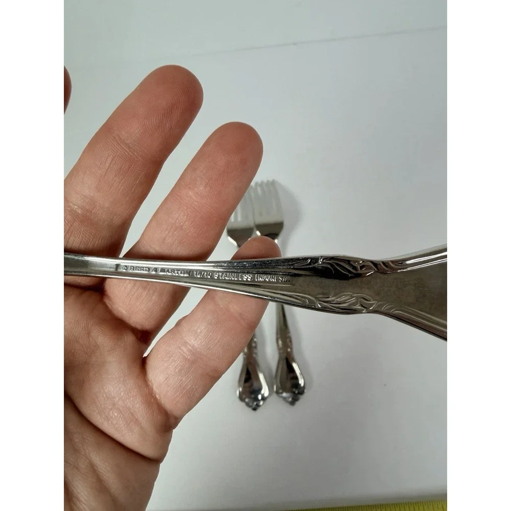 Reed & Barton scrolls stainless